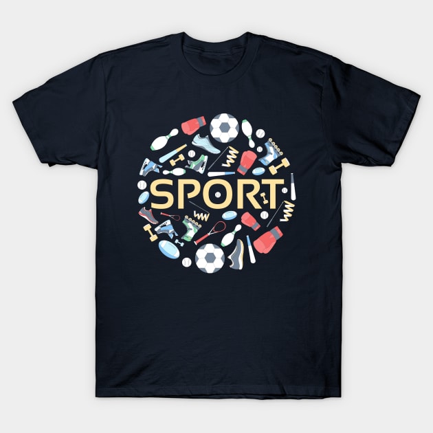 Sport Concept T-Shirt by Mako Design 